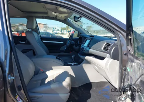 2016 Toyota Highlander Xle V6 из США, поврежденный, VIN 5TDKKRFH8GS161692